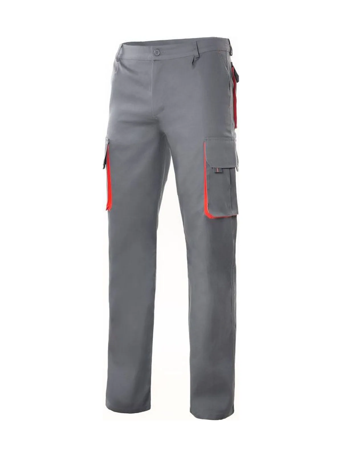 Pantalon multipoches bicolore